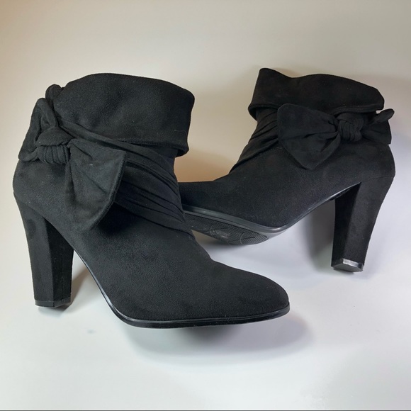 Impo stretch Oakland Black ankle bootie Boots 8.5M - Picture 3 of 8